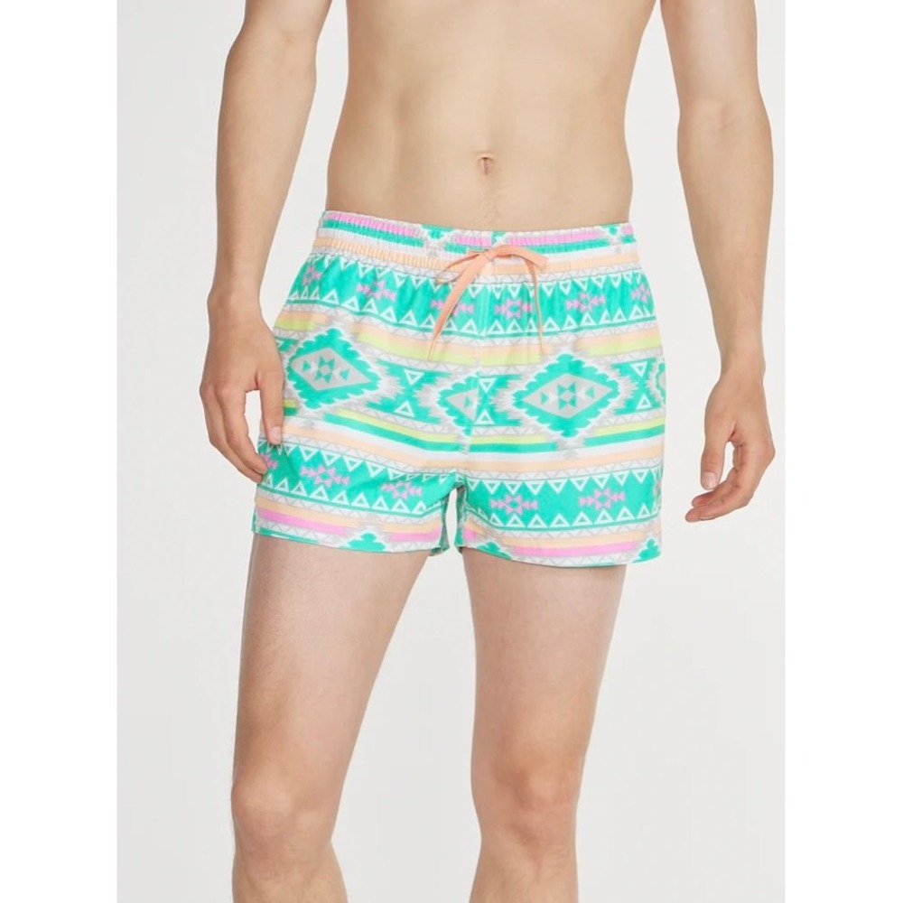 Chubbies En Fuegos 5.5" Swim Trunks Vacation Granola Coastal Resort Beach Cruise